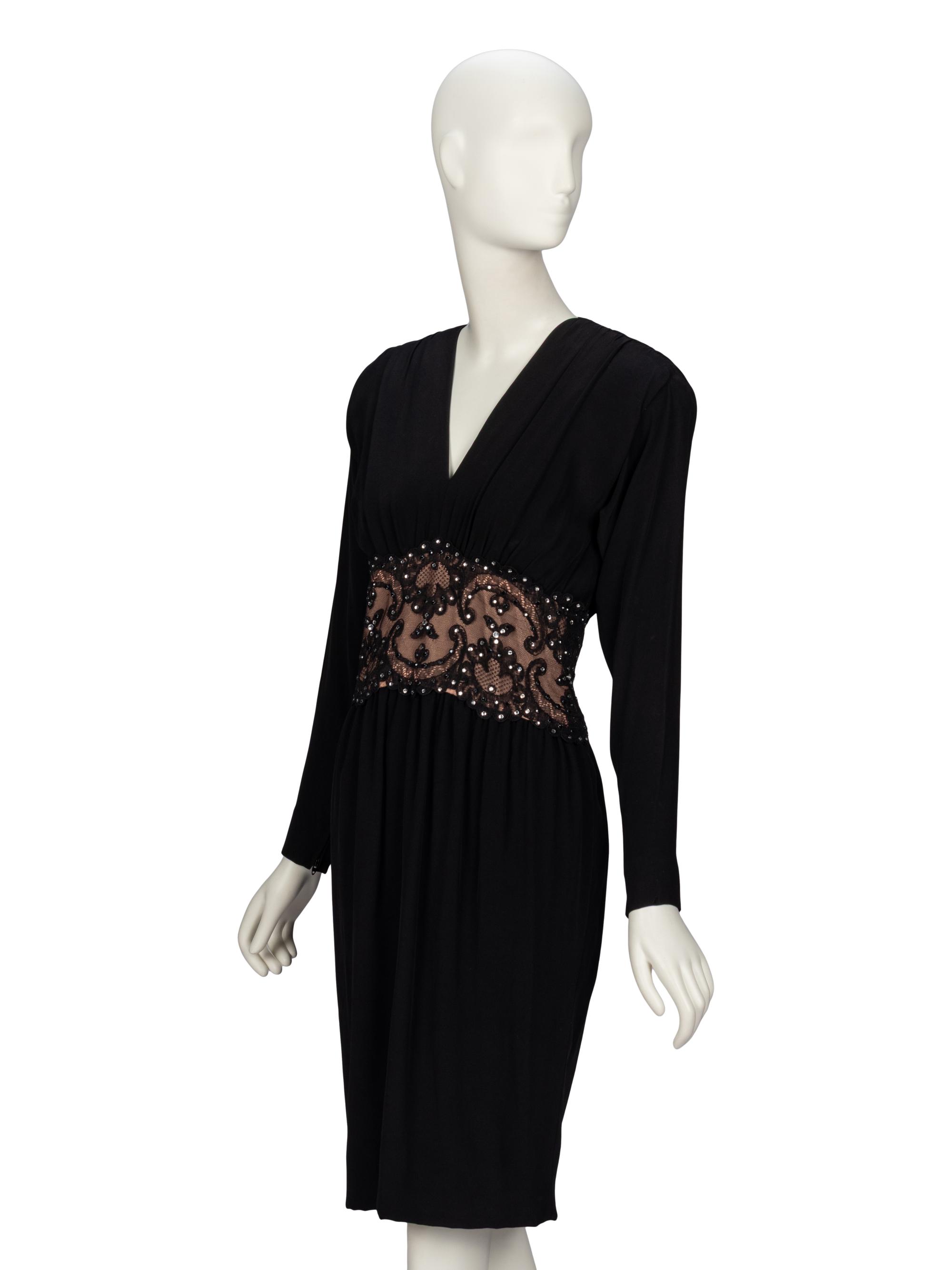 Bob Mackie, Embellished Cocktail Dress