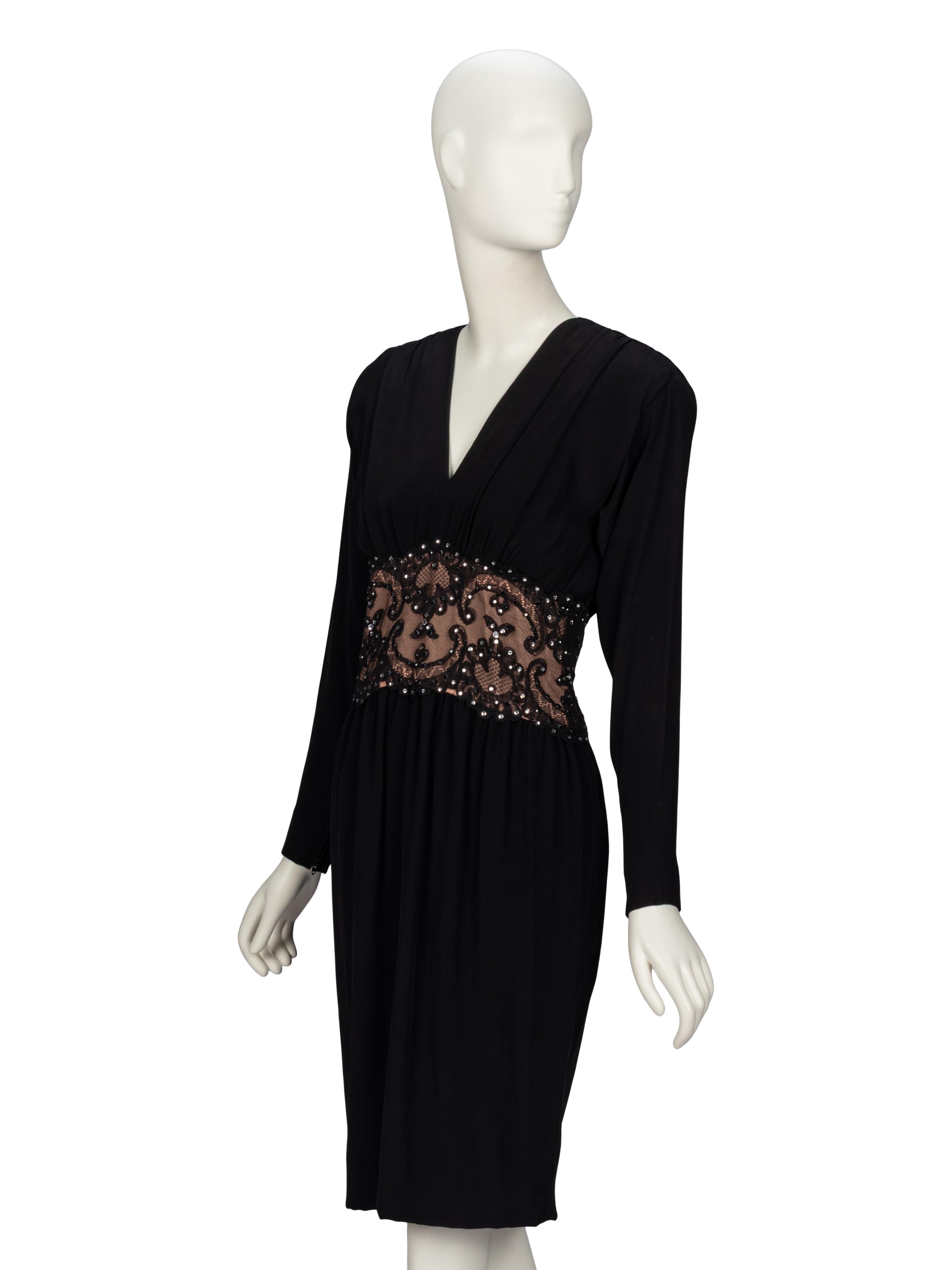 Bob Mackie, Embellished Cocktail Dress
