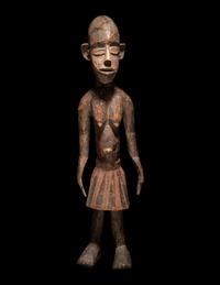 Three African Wood Figures