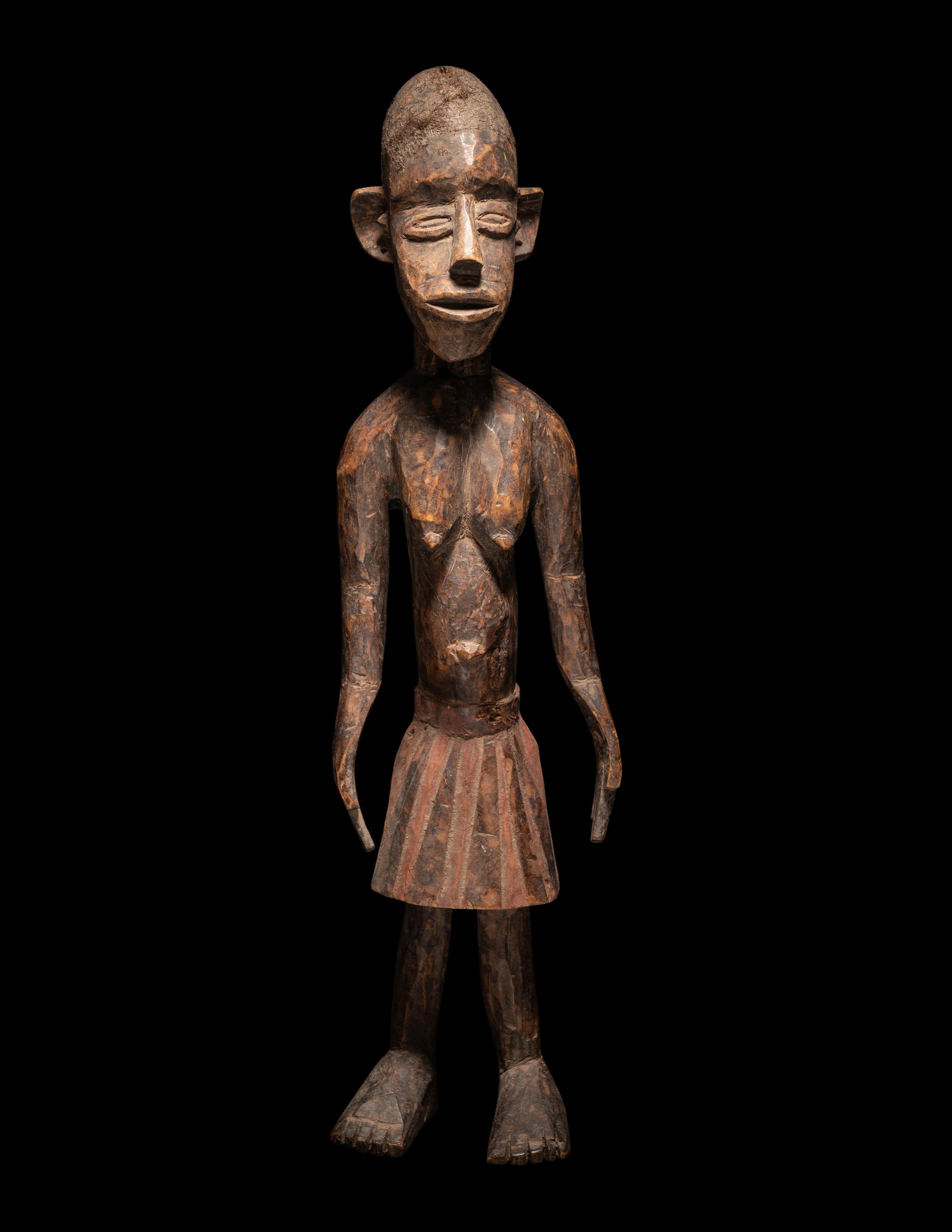 Three African Wood Figures