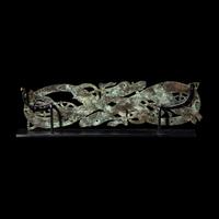 A Viking Bronze Band Fitting