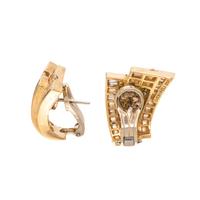 CHARLES KRYPELL, DIAMOND EARCLIPS