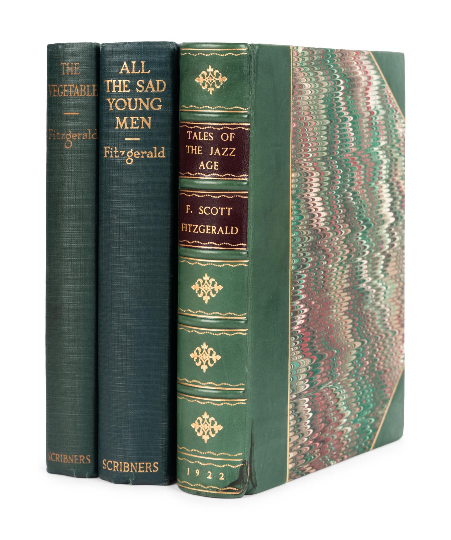 FITZGERALD, Francis Scott (1896-1940). A group of 3 FIRST EDITIONS, comprising: