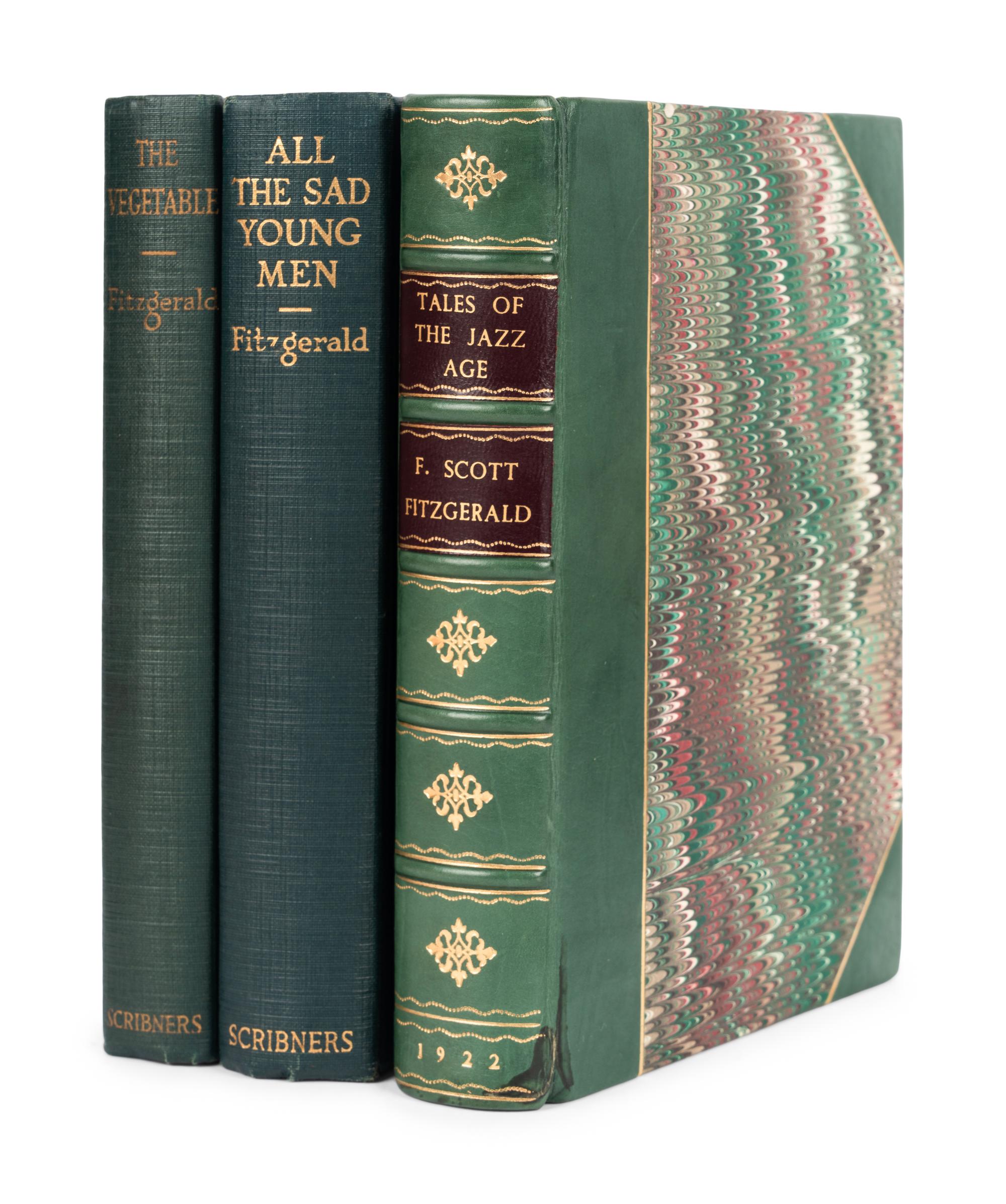 FITZGERALD, Francis Scott (1896-1940). A group of 3 FIRST EDITIONS, comprising: