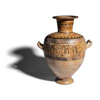 An Egyptian Terracotta Hydria