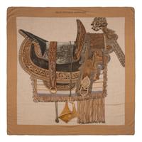 Hermes Cashmere-Silk Shawl 134cm