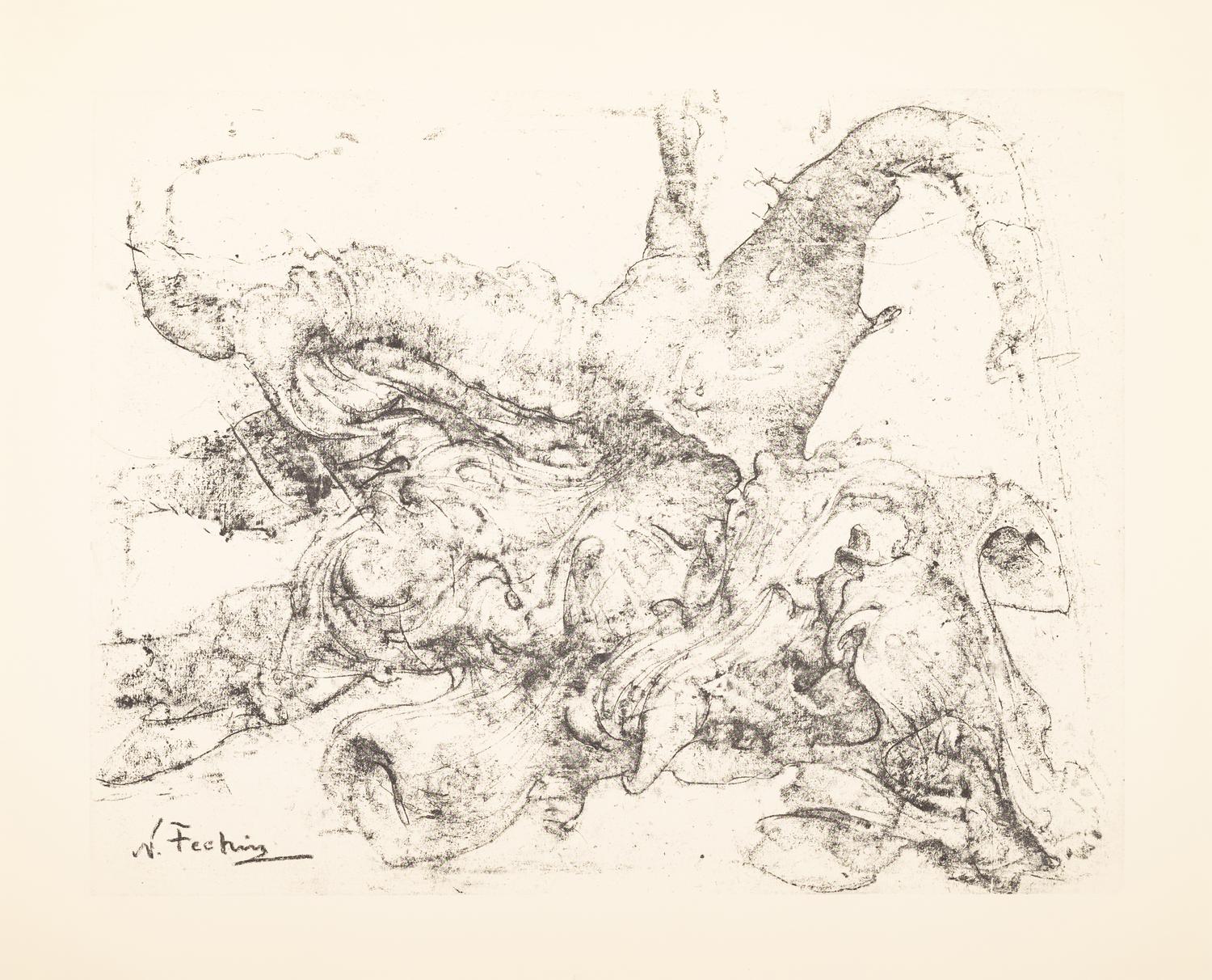 The Charcoal Drawings of Nicolai Fechin (16 prints in their original portfolio)