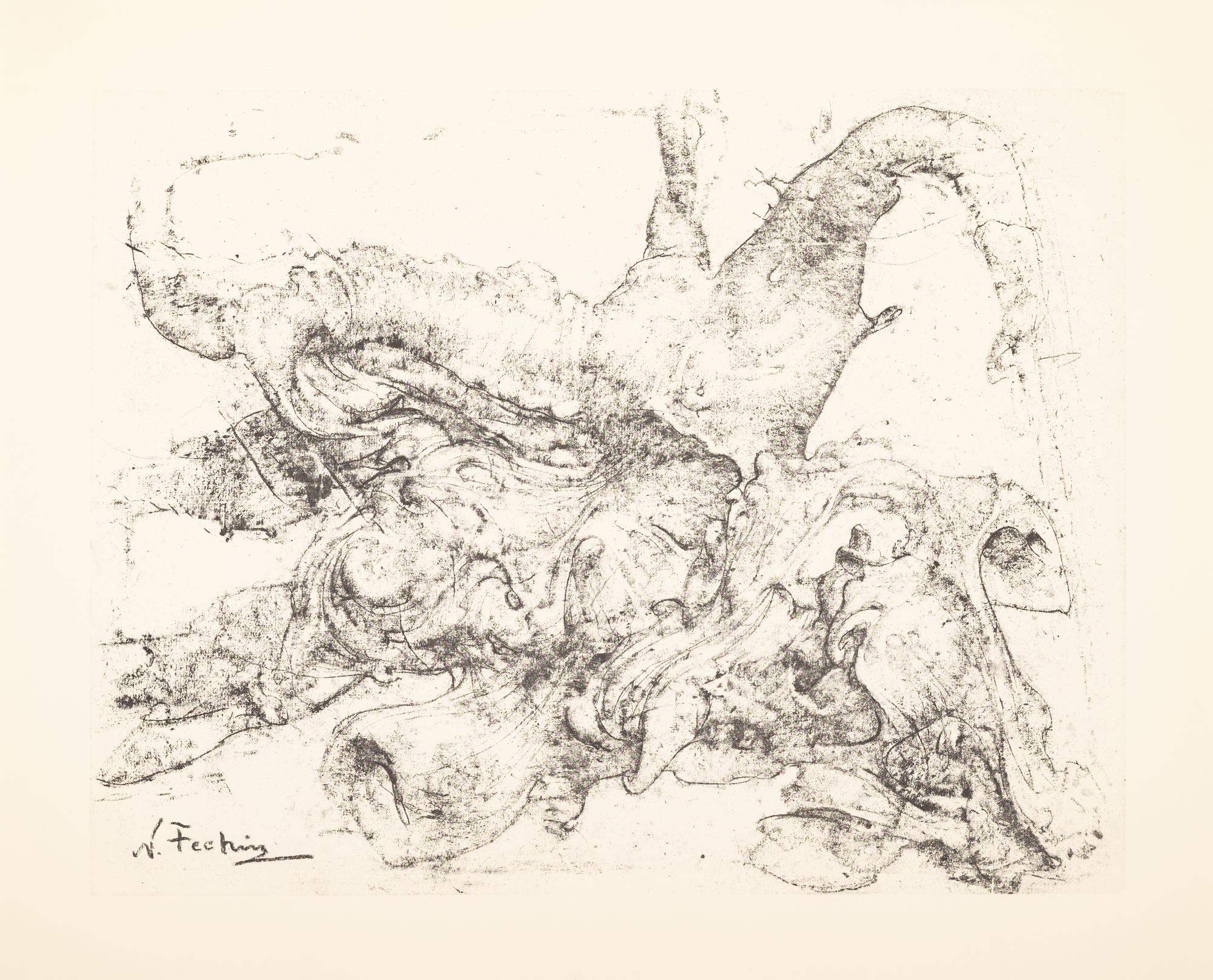The Charcoal Drawings of Nicolai Fechin (16 prints in their original portfolio)