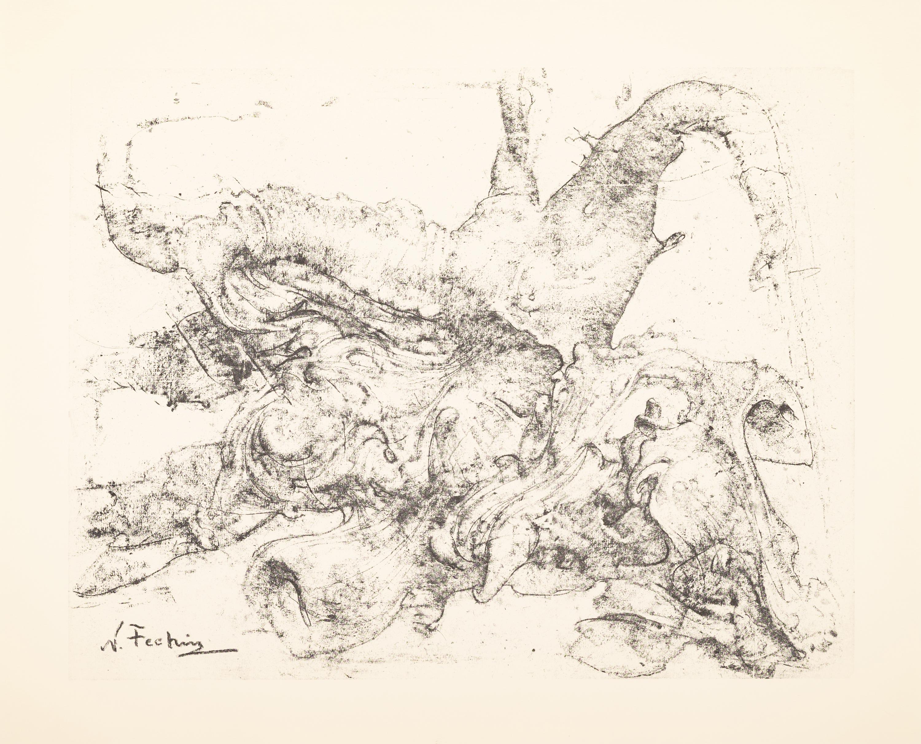 The Charcoal Drawings of Nicolai Fechin (16 prints in their original portfolio)