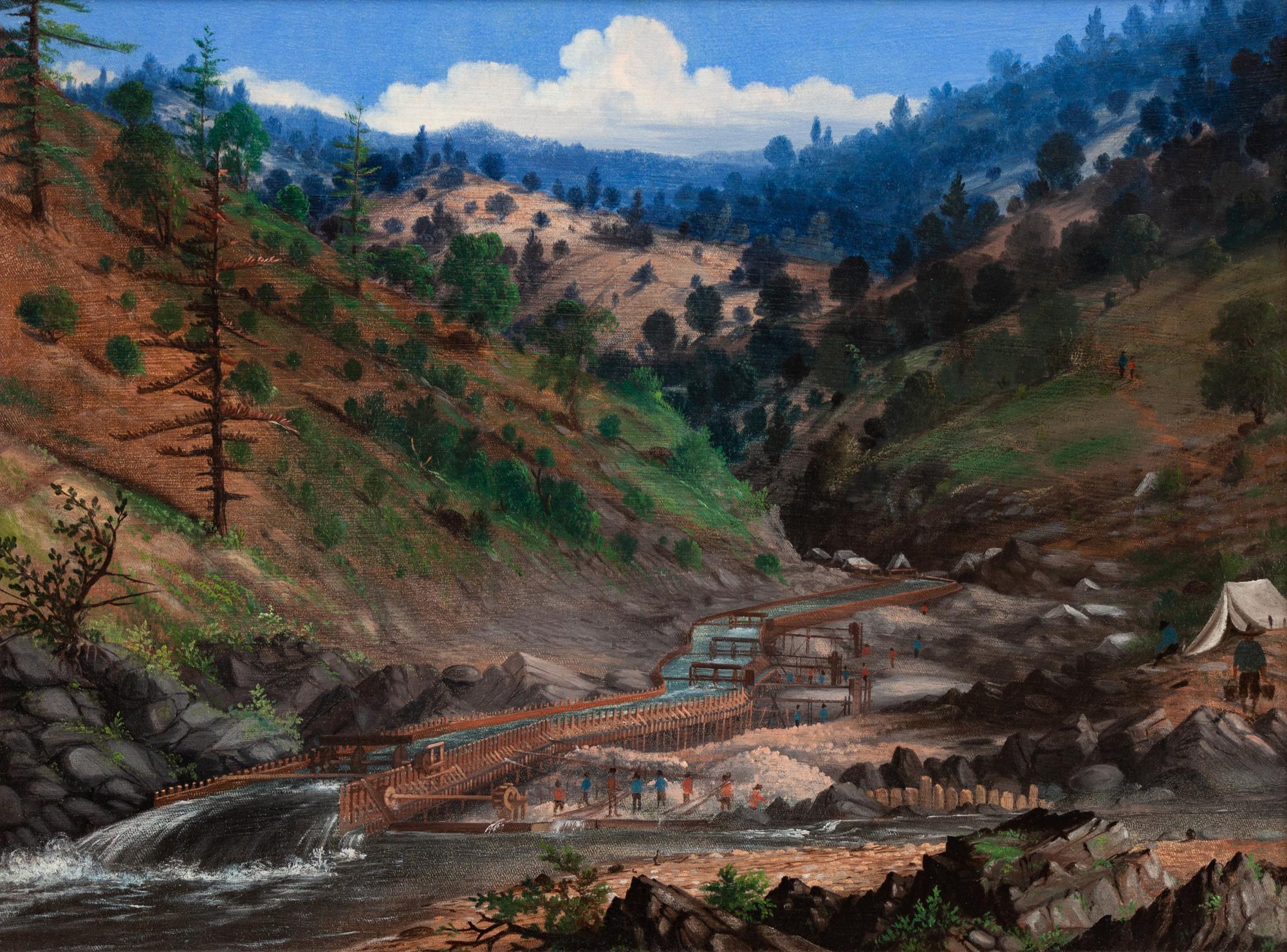 Western Mining Development , circa 1870