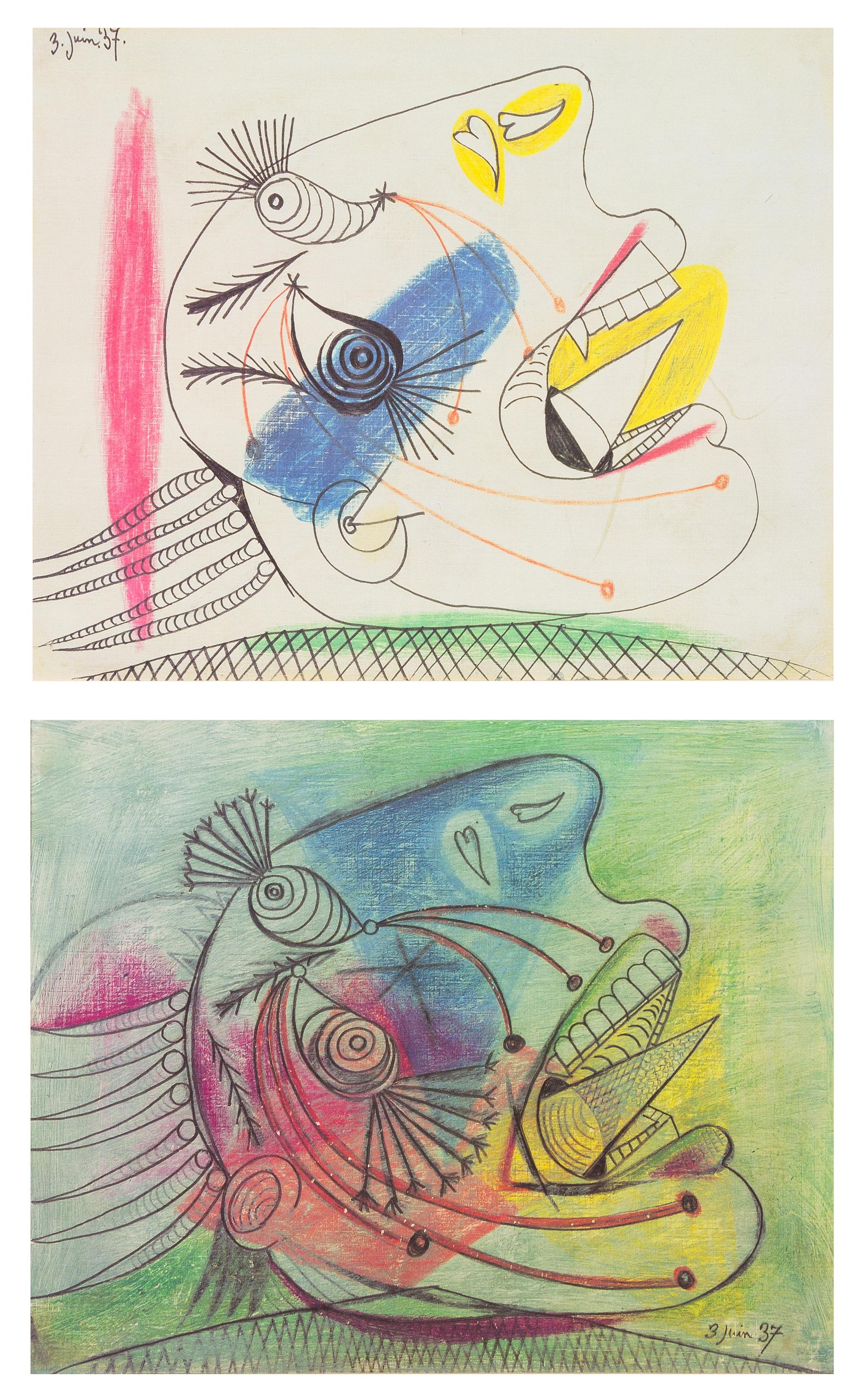 Pablo Picasso, (Spanish, 1881-1973), Guernica, 1990 (a portfolio of 42 works)