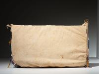 Apsáalooke (Crow) Beaded Buffalo Hide Possible Bag