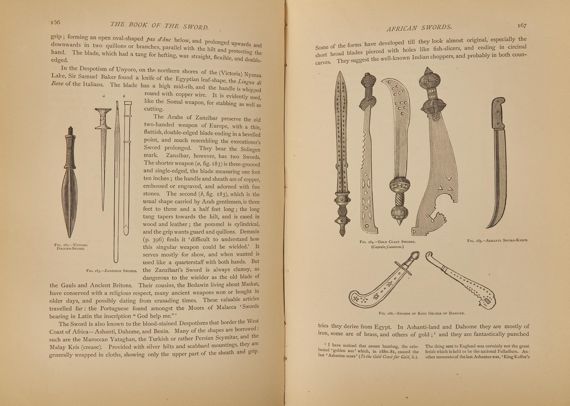 [Arms & Armor] Burton, Richard F. The Book of the Sword