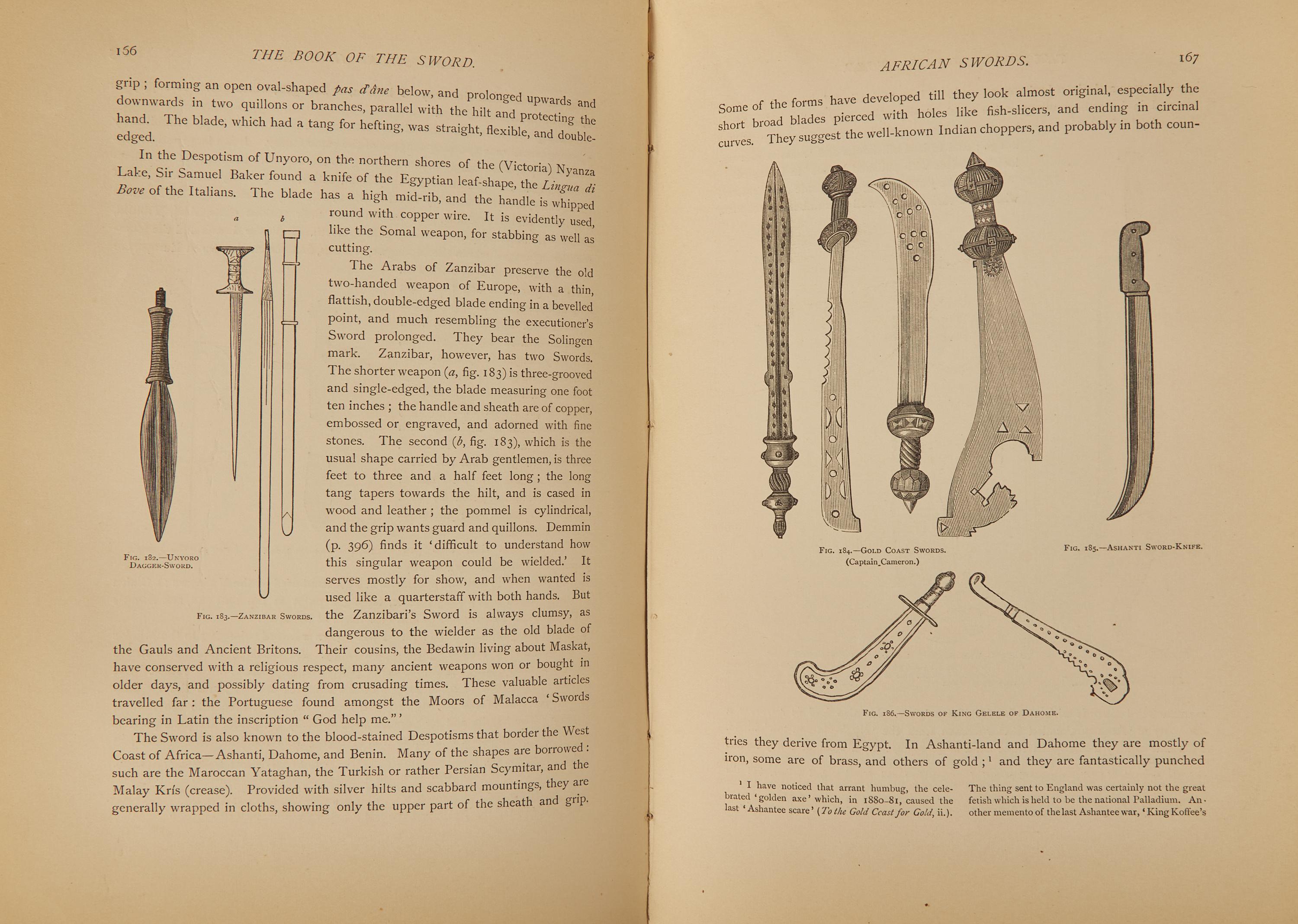 [Arms & Armor] Burton, Richard F. The Book of the Sword