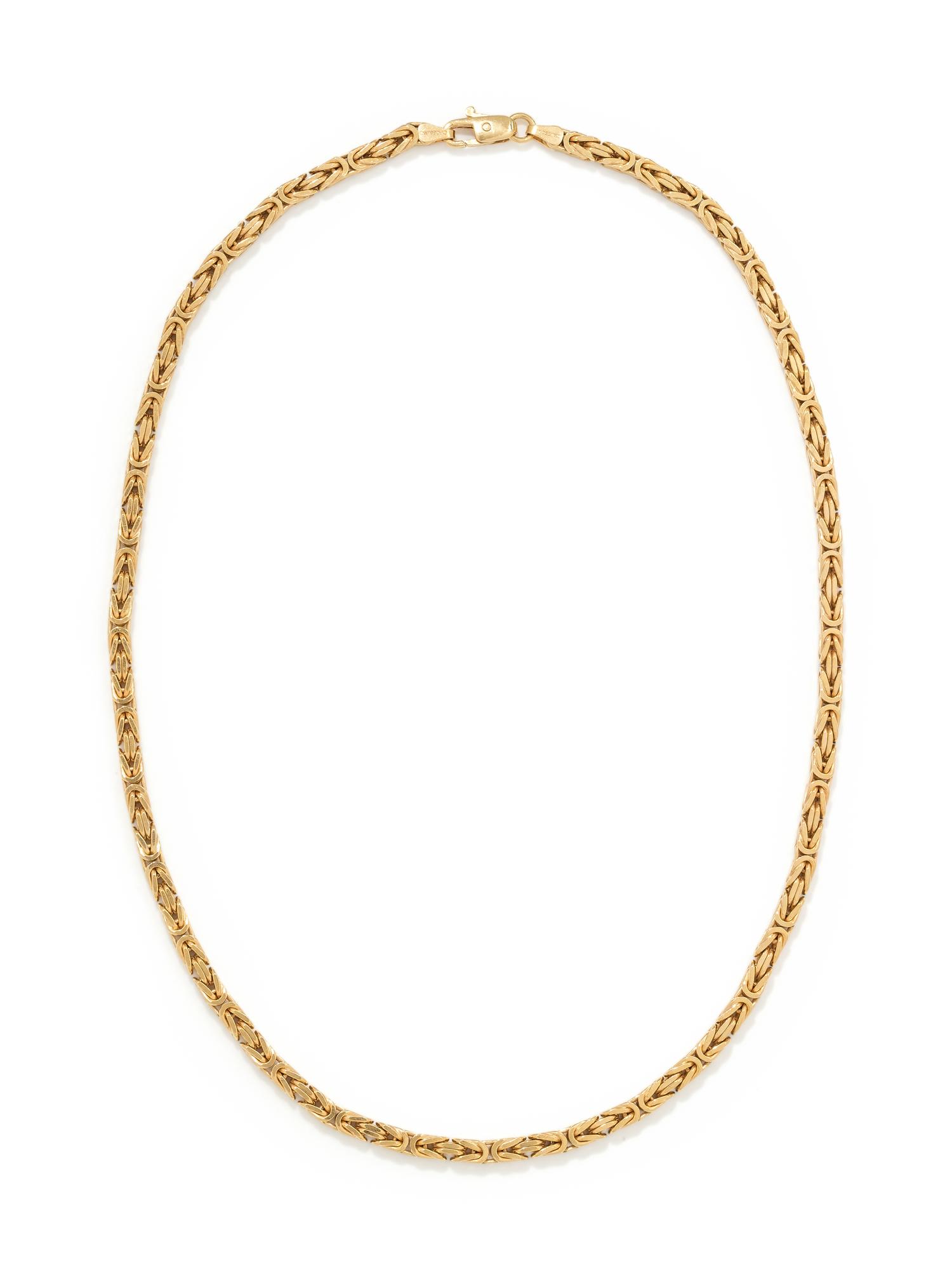 YELLOW GOLD NECKLACE
