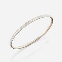 A diamond and white gold bangle bracelet, Tiffany & Co. Belgium