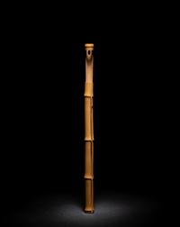 A Japanese Bamboo Flower Pot