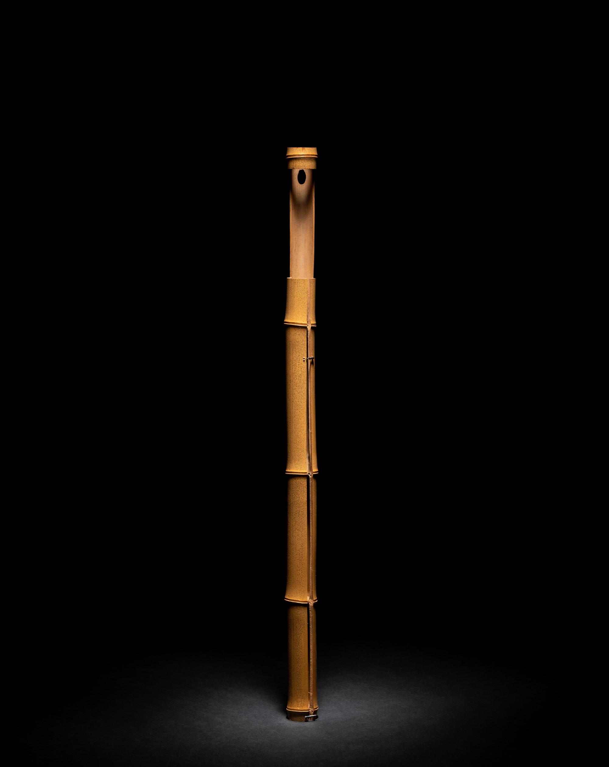 A Japanese Bamboo Flower Pot