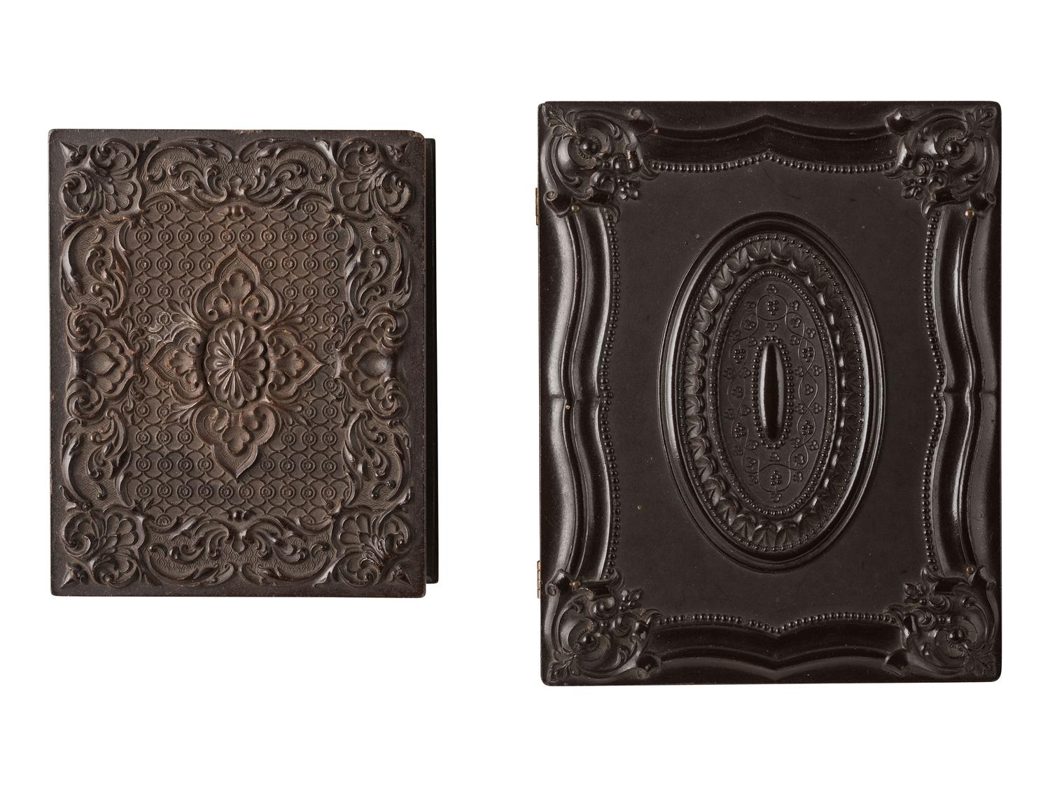[EARLY PHOTOGRAPHY]. 5 lovely family and group portraits including 3 daguerreotype examples.