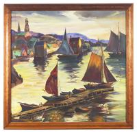 Boats in Harbor