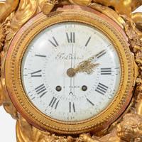 A Louis XVI style gilt-bronze mounted mahogany pedestal regulator clock François Linke (French, 1855-1946), with works by Dufaud, Paris, France, 1902-1910