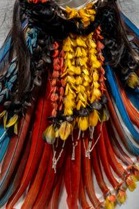 A Kayapo or Rikbaktsa Feather Headdress