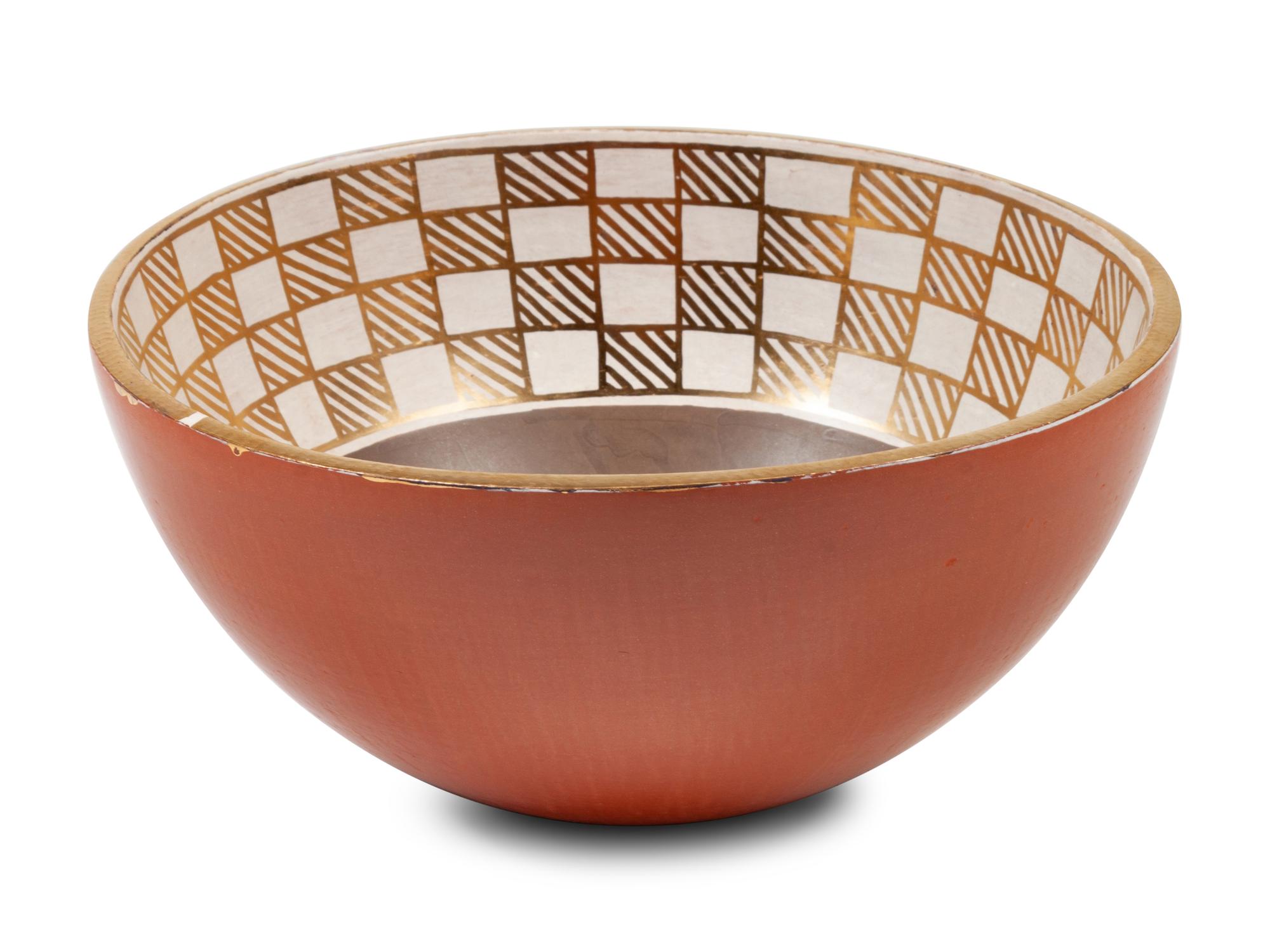 Polychrome Pottery Bowl, "Paradox"