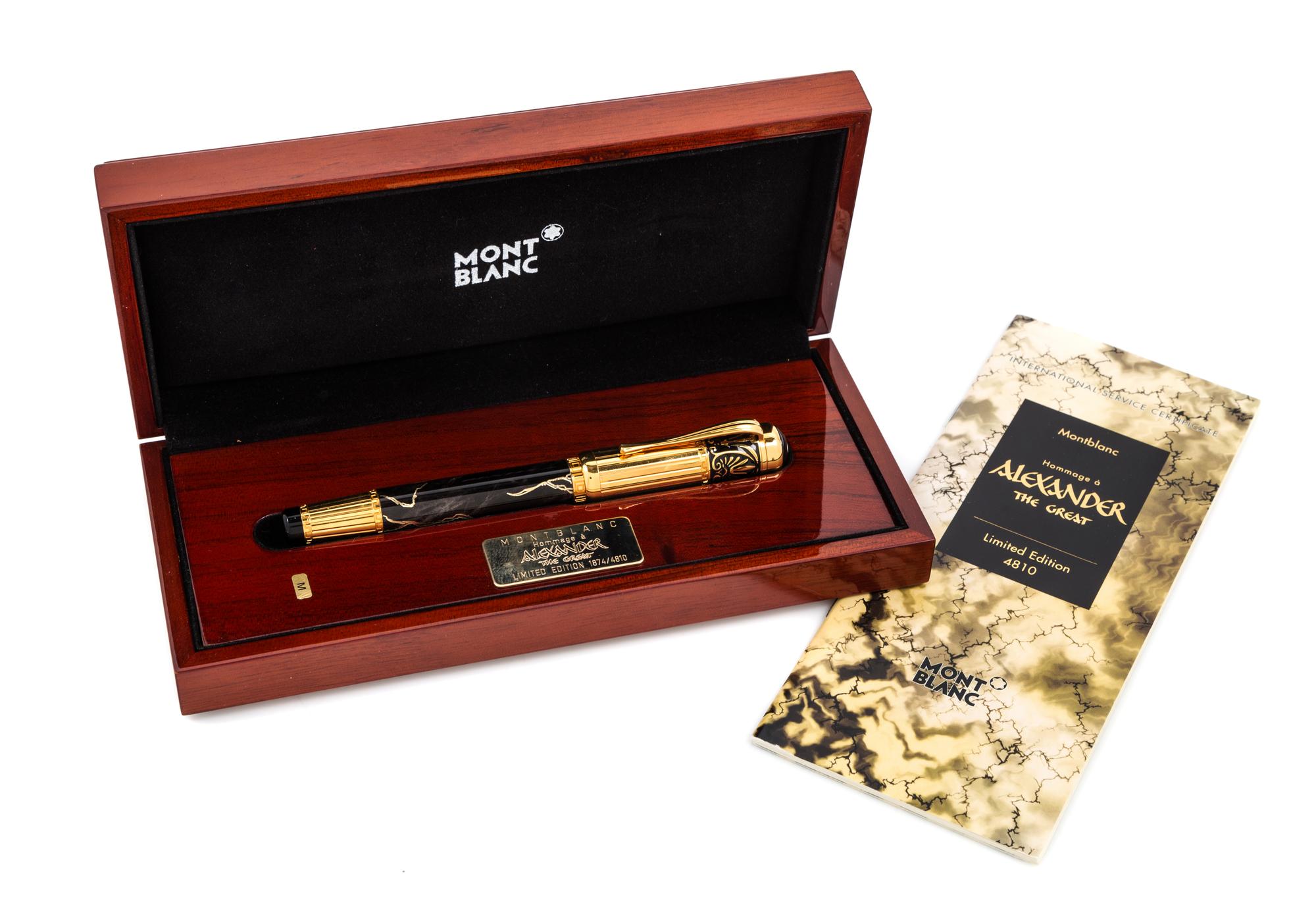 A Montblanc Alexander the Great Limited Edition Fountain Pen