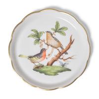 An Extensive Herend Rothschild Bird Porcelain Dinner Service
