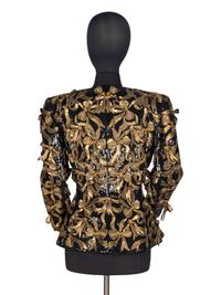 Oscar de la Renta Sequined Jacket