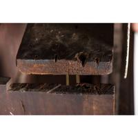 A Chippendale Inlaid and Figured Mahogany Tall Case Clock