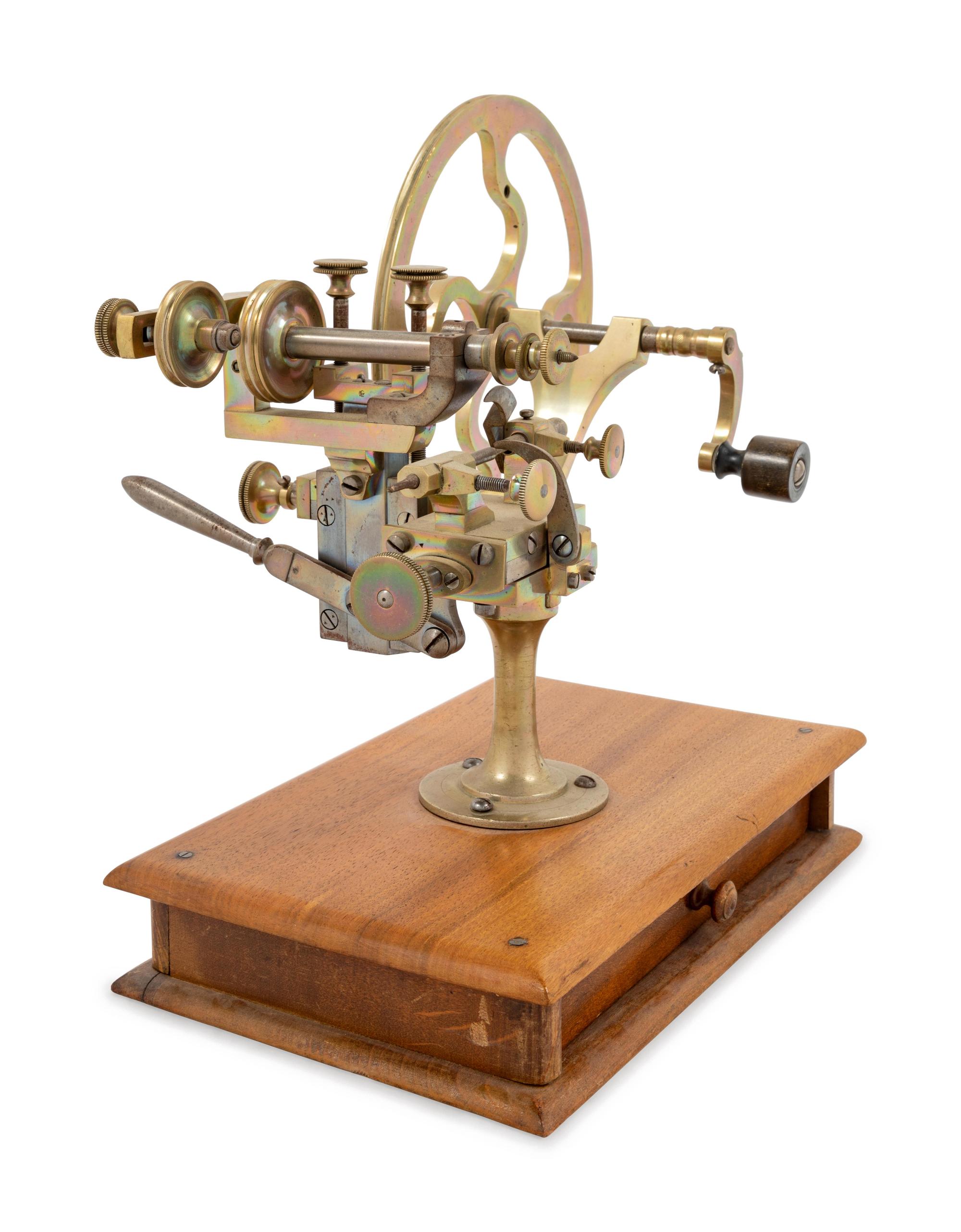 A Nickel-Plated Watch Maker's Rounding Up Tool — Early 20th Century