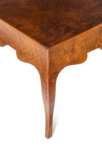 An Italian Burl Olivewood Side Table