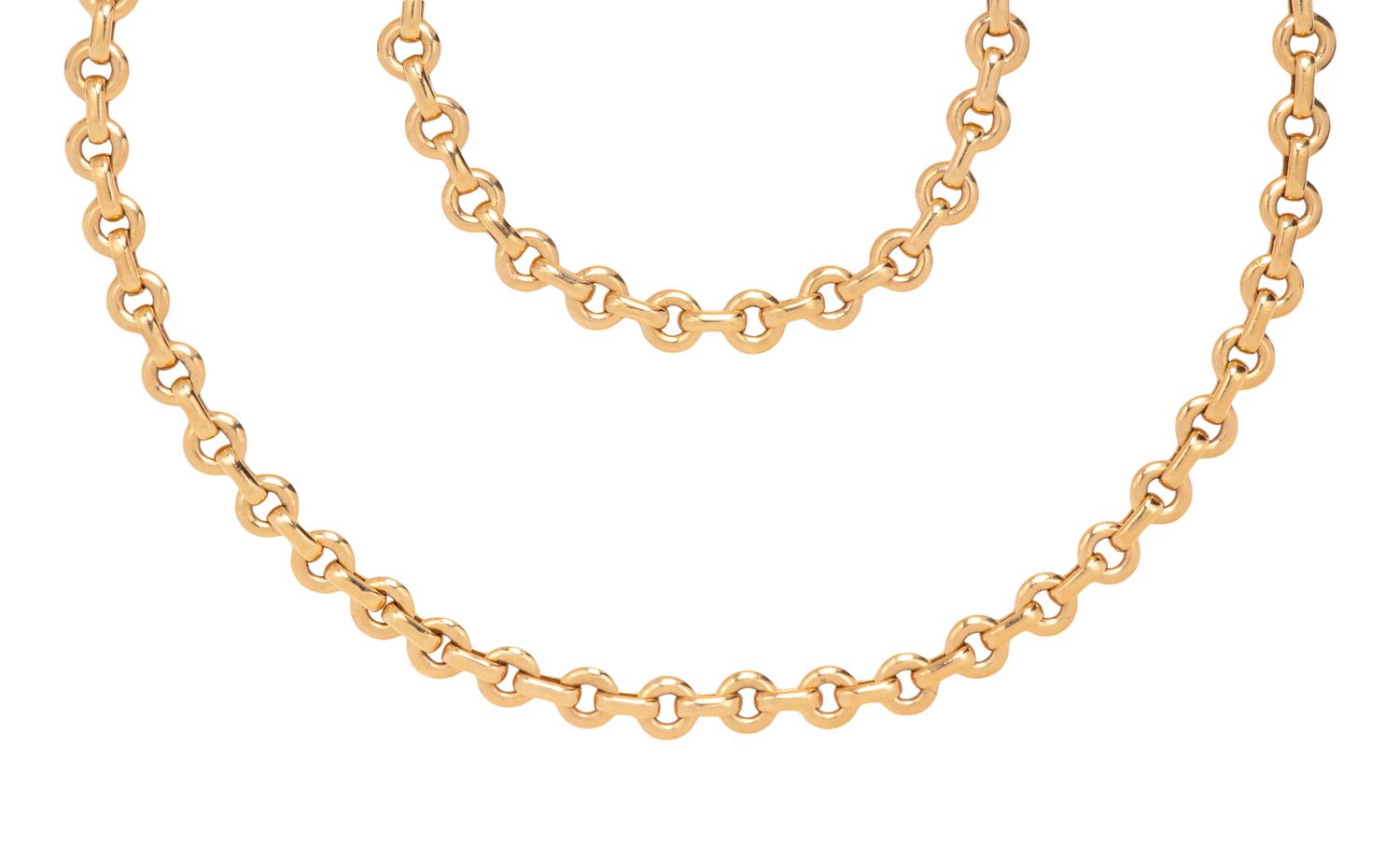 CARTIER, YELLOW GOLD SET