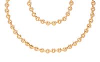 CARTIER, YELLOW GOLD SET