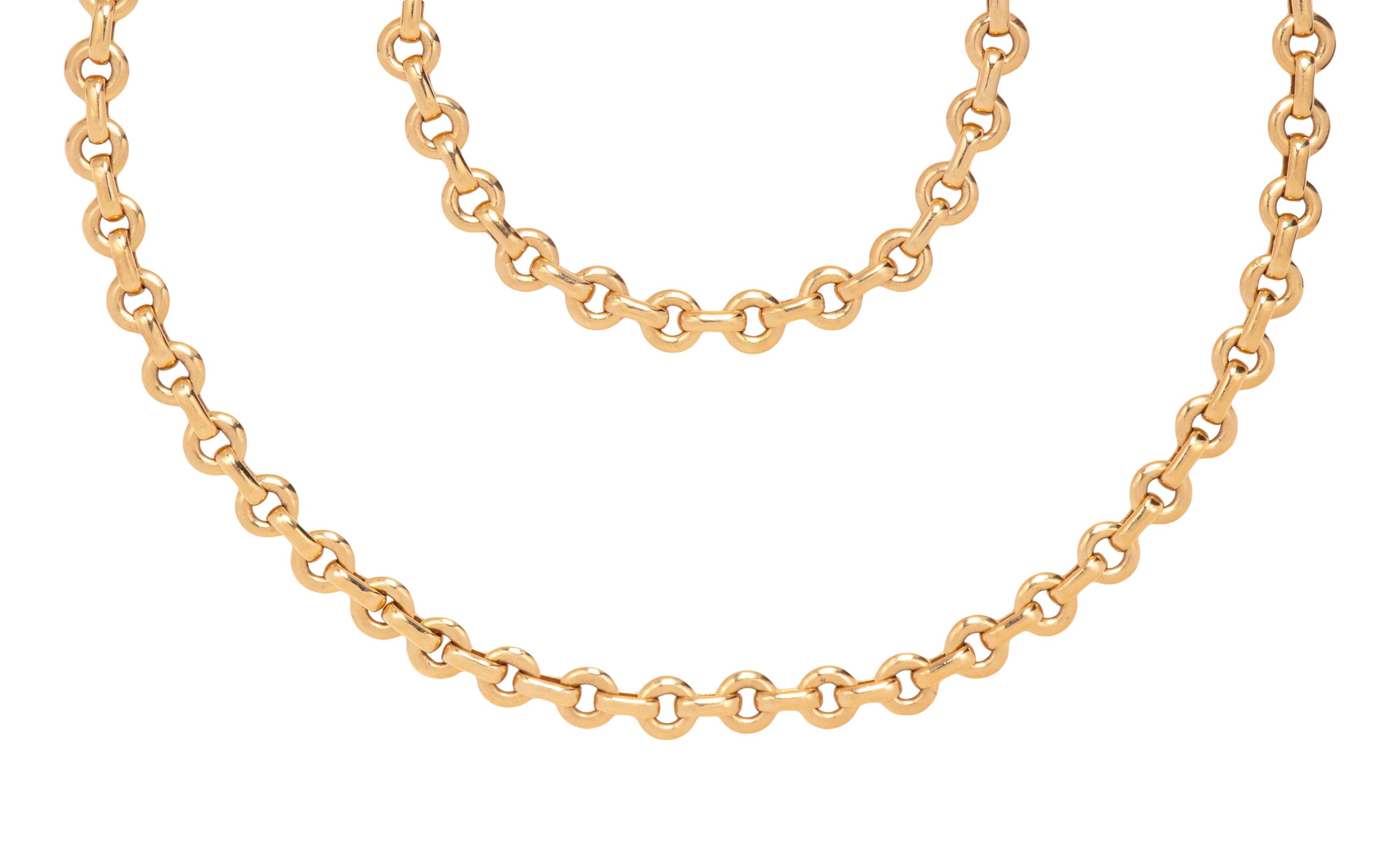 CARTIER, YELLOW GOLD SET
