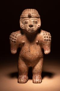 A Jalisco Terracotta Standing Male Figure