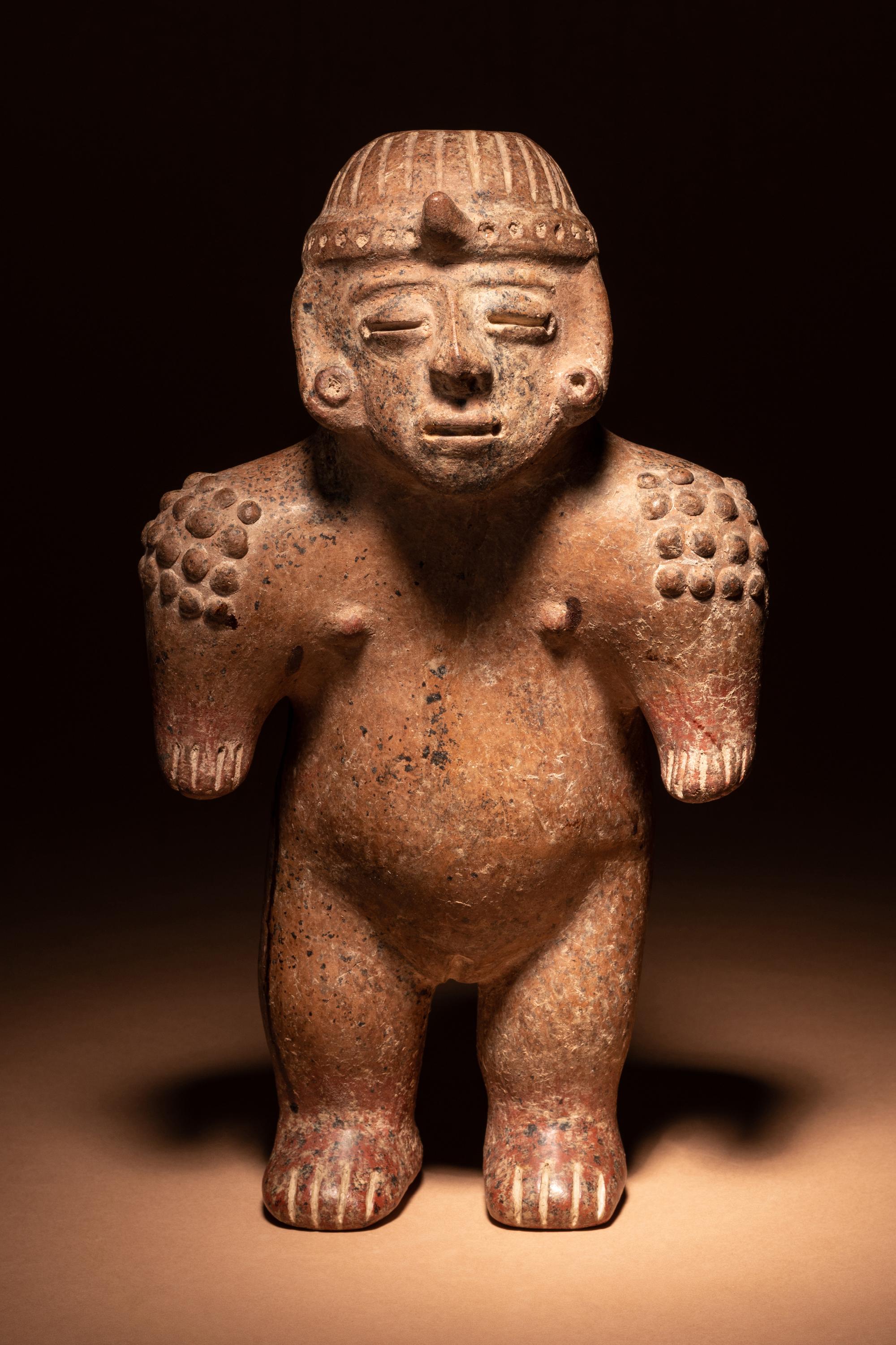 A Jalisco Terracotta Standing Male Figure