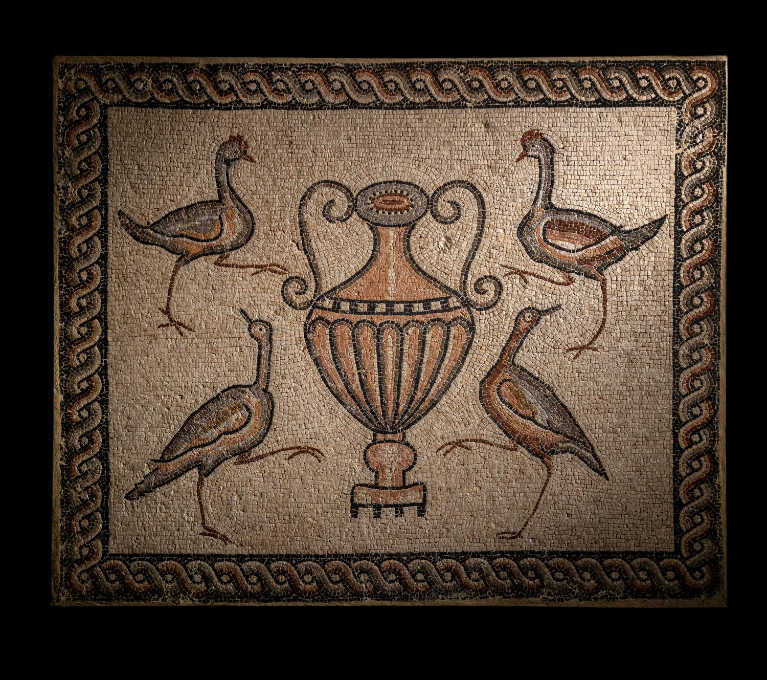 A Roman Polychrome Mosaic