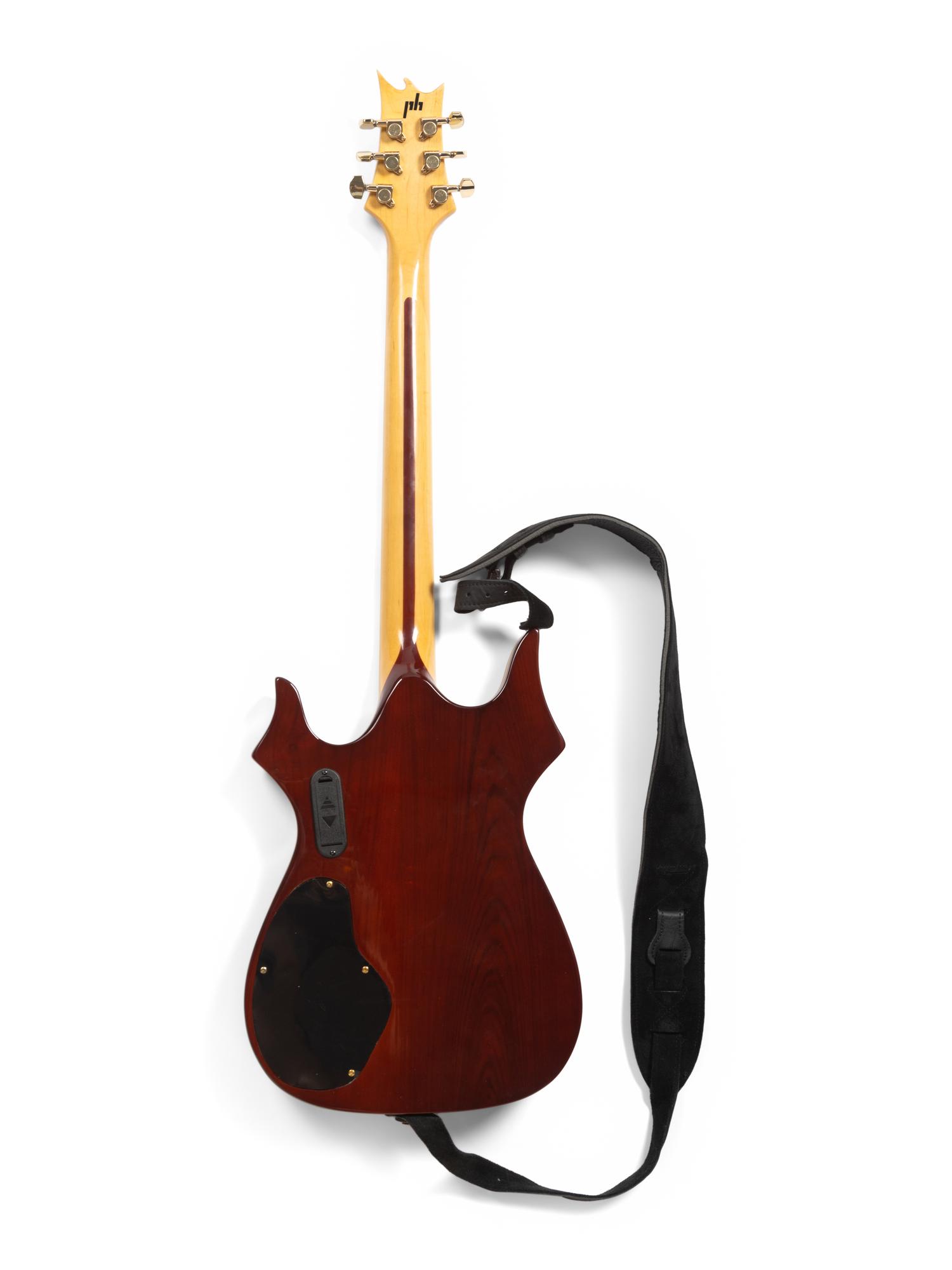 A Phred Instruments Deadbolt Electric Guitar