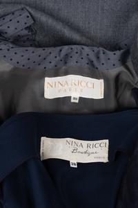 Two Nina Ricci Dresses, 1980s
