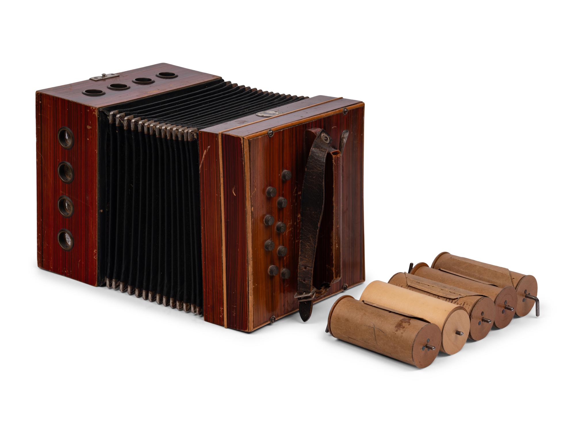 A Tanzbar Sixteen Key Automatic Concertina