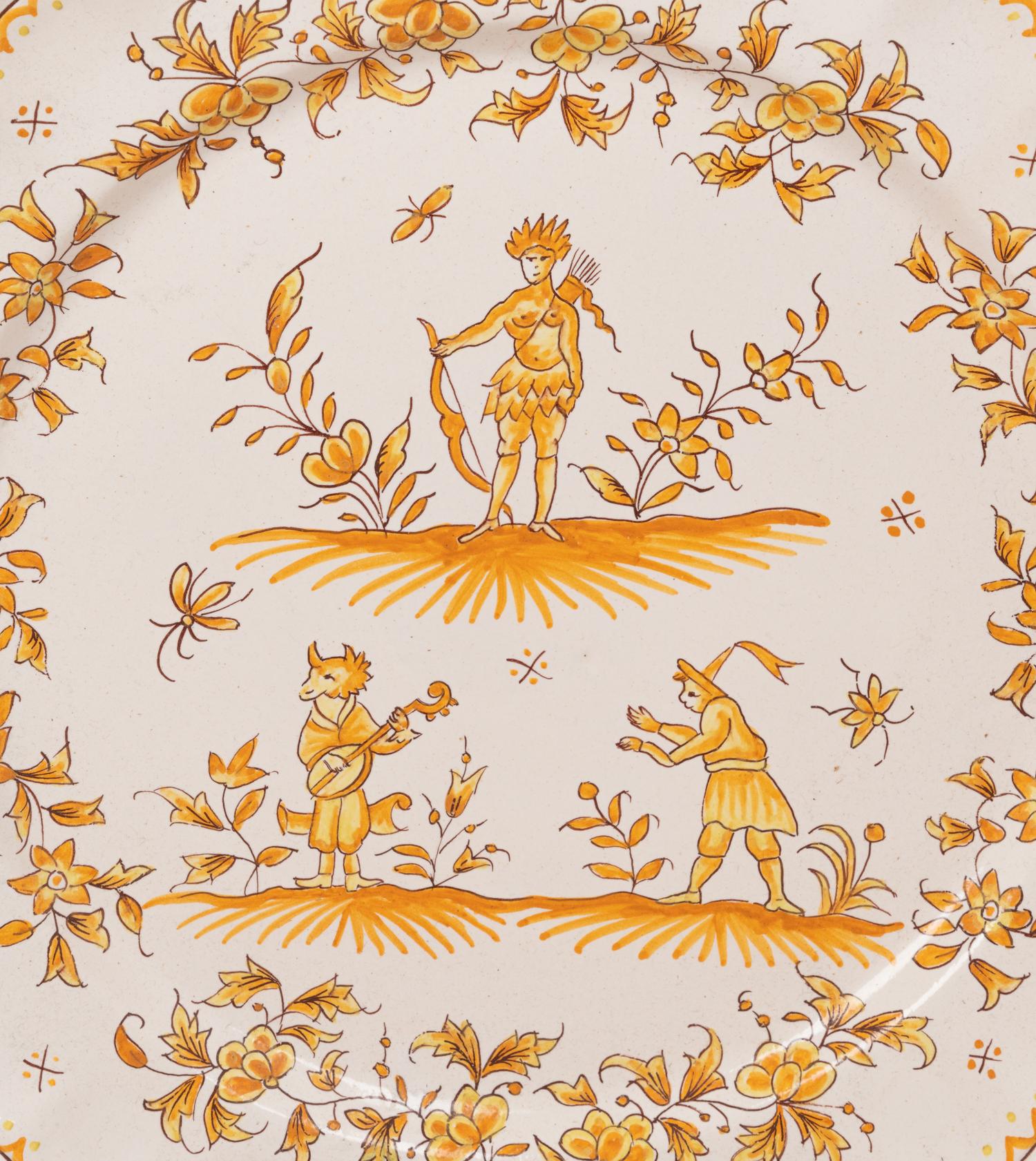 A French Faience Dinner Service