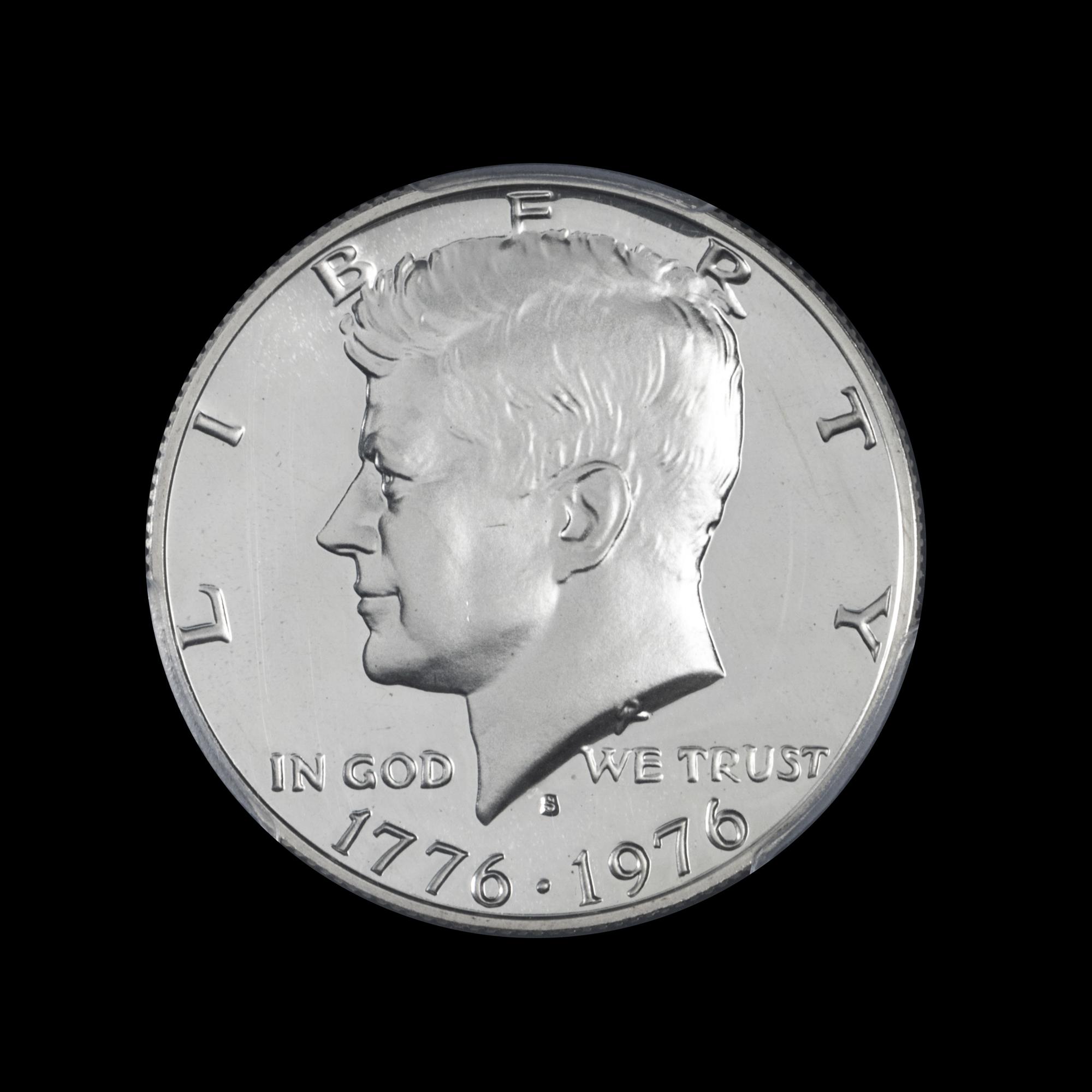 A United States 1976-S Kennedy 50c Silver Proof Coin — PCGS GRADED PR69 DCAM
