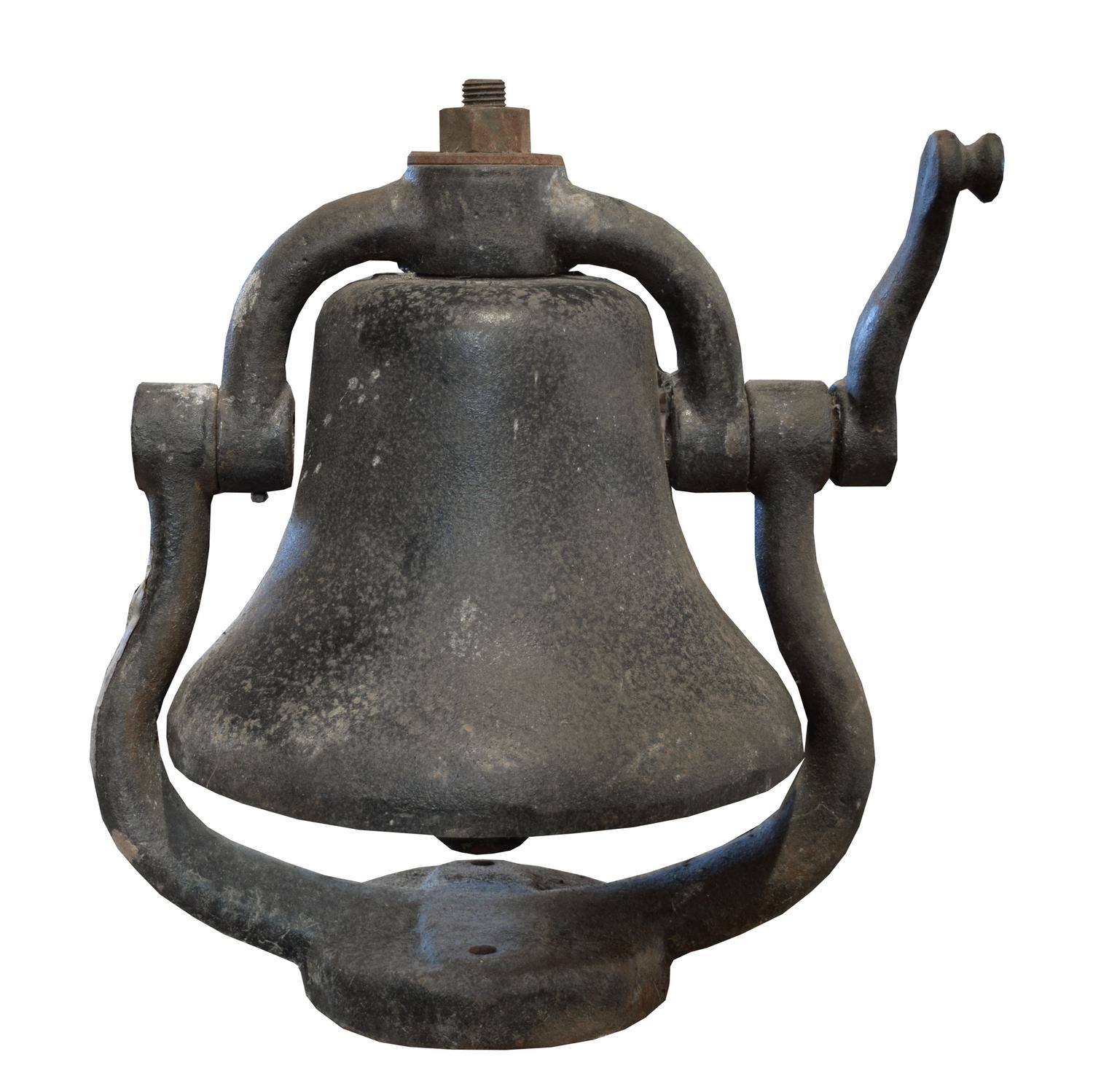 A Bronze Locomotive Bell 15" W x 12" D x 18" H — United States, Circa 1900