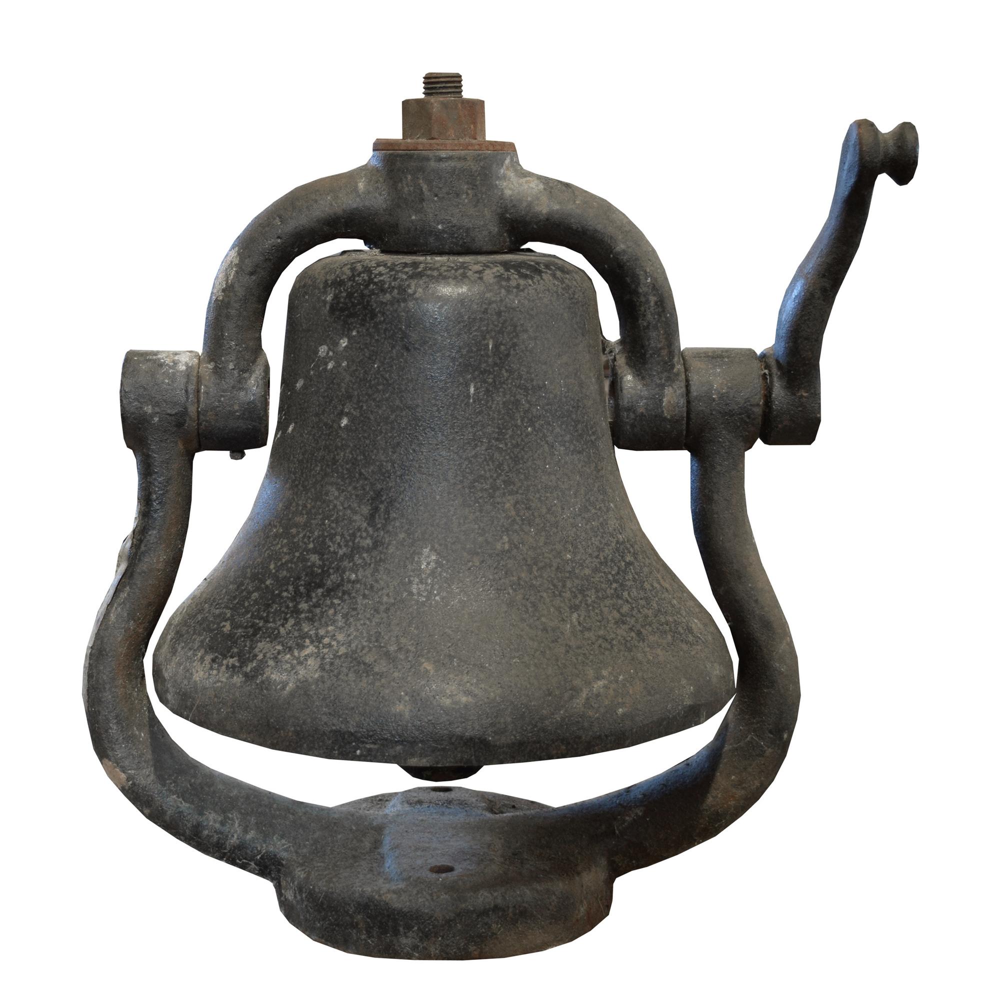 A Bronze Locomotive Bell 15" W x 12" D x 18" H — United States, Circa 1900