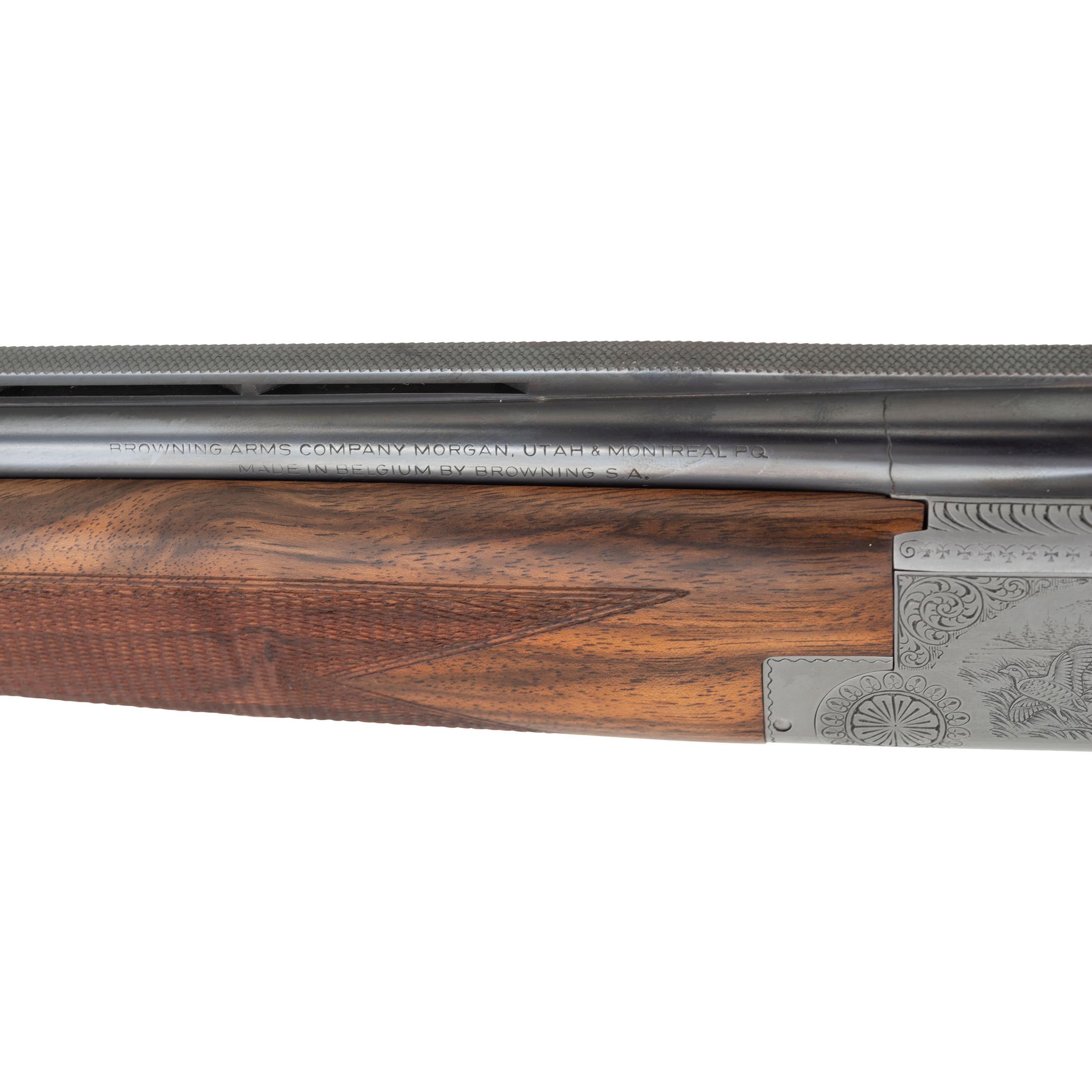 *Consecutively Numbered Pair of Browning Custom Shop B25 20 Gauge Shotguns in Travel Case