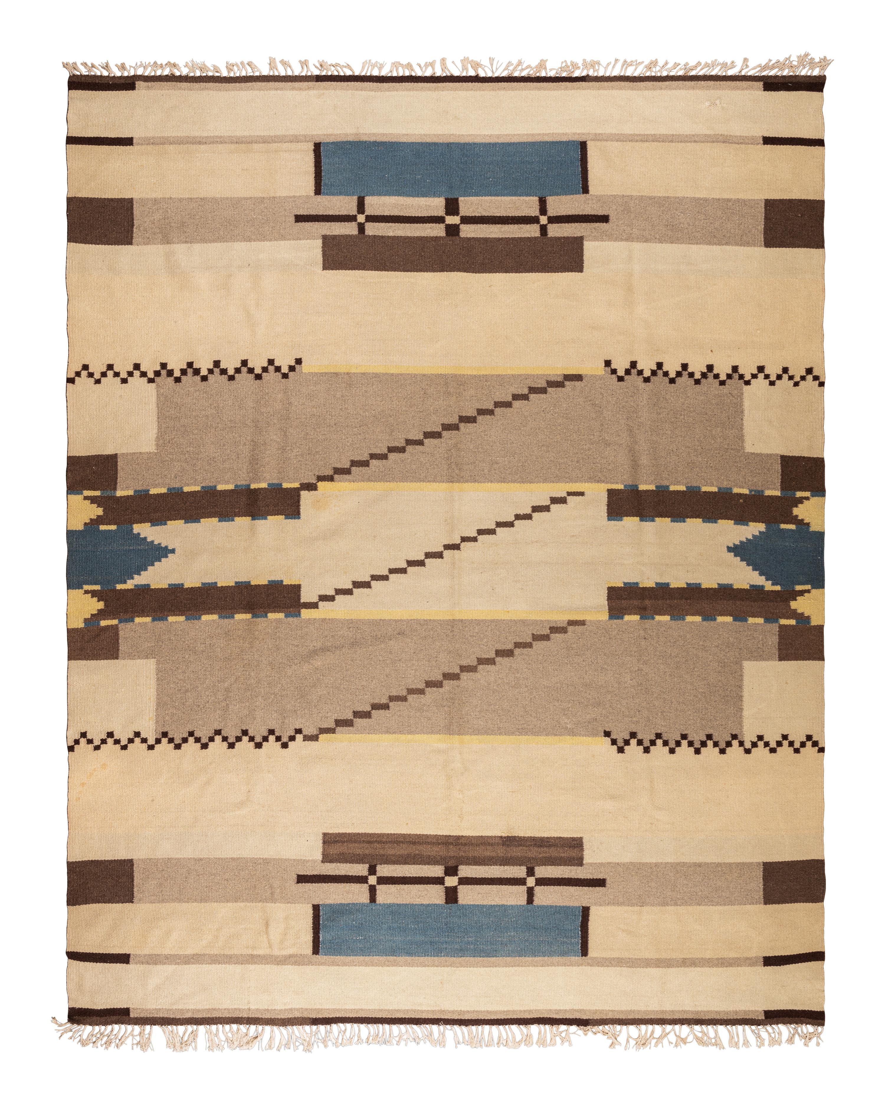 Flatweave Rug, c. 1930
