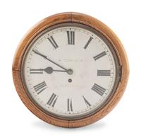A Scottish Oak Wall Clock