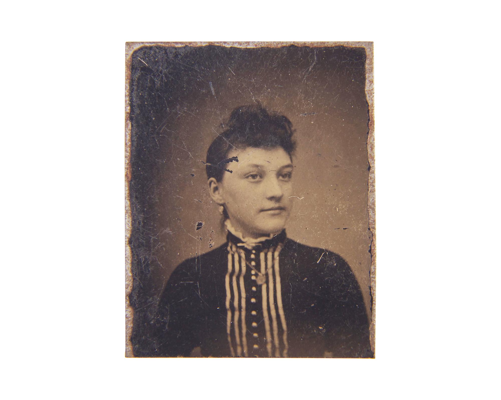 An Assorted Collection of Daguerreotypes, Tintypes, Ambrotype, and Lantern Slide Plates of Sayre Family Interest